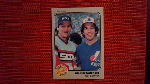 1983 Fleer #638 Carlton Fisk All Star Catchers (See Scans) Baseball Default Title