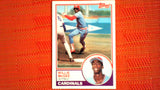 1983 Topps  #49 Wilie McGee - Rookie Default Title