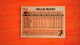 1983 Topps  #49 Wilie McGee - Rookie Default Title