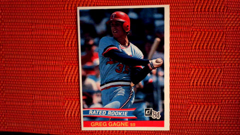 1984 Donruss Rated Rookie #39 Greg Gagne (See Scans) Default Title