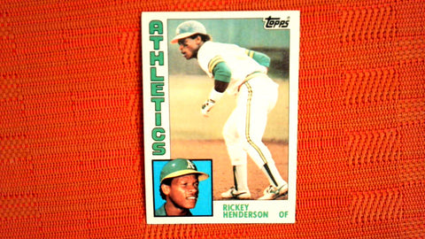 1984 Topps  #230 Rickey Henderson (see Scans) Default Title