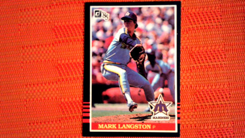 1985 Donruss  #557 Mark Langston - Rookie Default Title