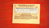 1985 Donruss  #557 Mark Langston - Rookie Default Title