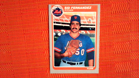1985 Fleer  #77 Sid Fernandez- Rookie (See Scans) Default Title