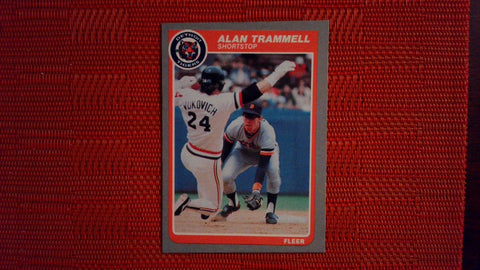 1985 Fleer #23 Alan Trammell (See Scans) Baseball Default Title