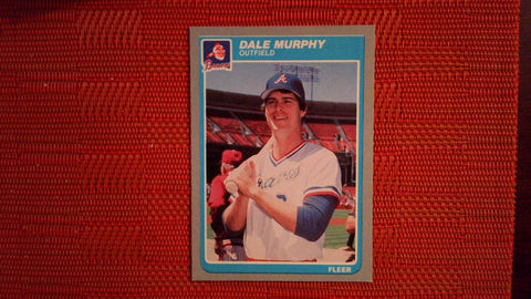 1985 Fleer #335 Dale Murphy (See Scans) Baseball Default Title
