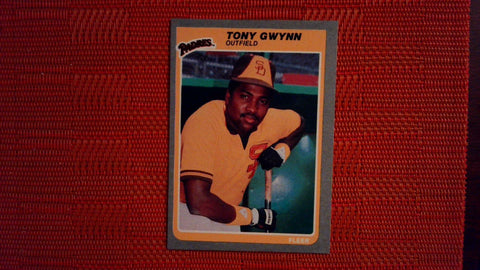 1985 Fleer #34 Tony Gwynn (See Scans) Baseball Default Title
