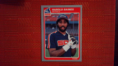 1985 Fleer #507 Harold Baines (See Scans) Baseball Default Title