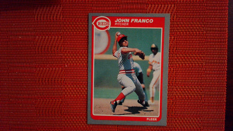 1985 Fleer #536 John Franco Rookie (See Scans) Baseball Default Title