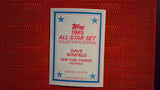 1985 Topps All Star Set Collector's Edition #14 Dave Winfield Glossy Send-ins Baseball Default Title