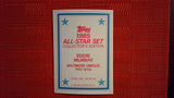1985 Topps All Star Set Collector's Edition #28 Eddie Murray Glossy Send-ins Baseball Default Title