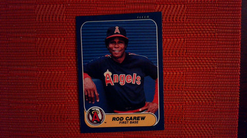 1986 Fleer #151 Rod Carew (See Scans) Baseball Default Title
