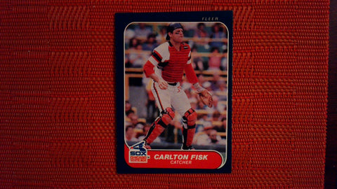 1986 Fleer #204 Carlton Fisk (See Scans) Baseball Default Title