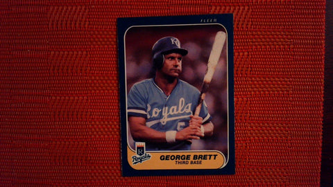 1986 Fleer #5 George Brett (See Scans) Baseball Default Title