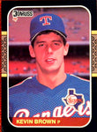 1987 Donruss  #627 Kevin Brown - Rookie Default Title