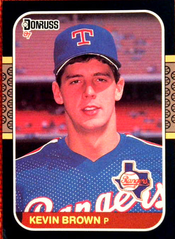 1987 Donruss  #627 Kevin Brown - Rookie Default Title