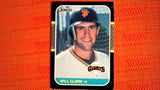 1987 Donruss  #66 Will Clark- See Scans Default Title