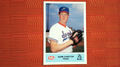 1987 Hills #NNO Norm Charlton Pre Rookie Baseball Default Title