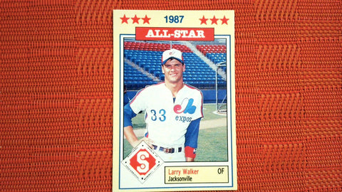 1987 Southern League All Stars #8 Larry Walker Baseball Default Title