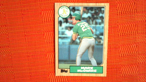 1987 Topps  #366 Mark McGwire - Rookie Default Title