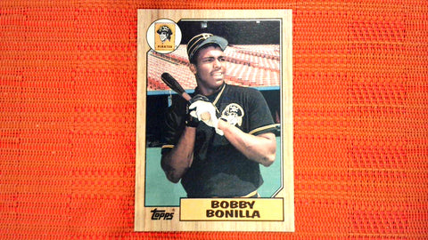 1987 Topps Baseball #184 Bobby Bonilla RC Default Title