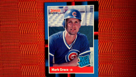 1988 Donruss Rated Rookie #40 Mark Grace - Rookie Default Title