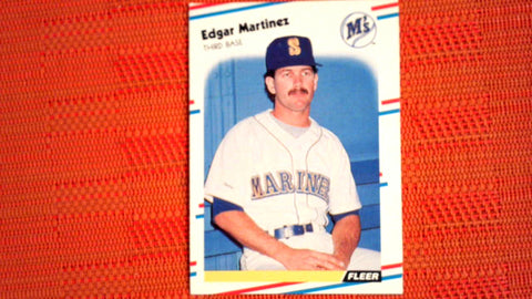 1988 Fleer  #378 Edgar Martinez - Rookie Default Title