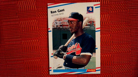 1988 Fleer #538 Ron Gant- Rookie Default Title