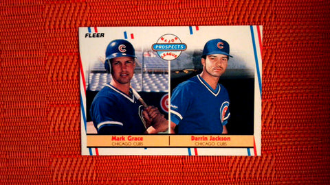1988 Fleer Major League Prospects #641 Mark Grace/Darrin Jackson - Rookie Default Title