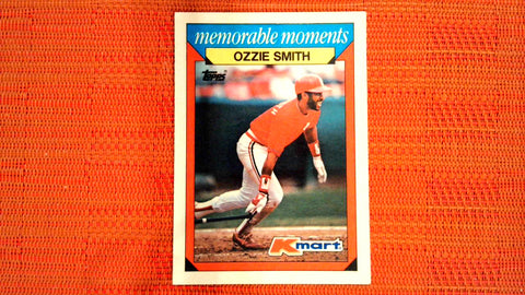 1988 Kmart Memorable Moments Baseball #28 Ozzie Smith Default Title