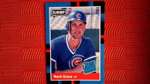 1988 Leaf Rated Rookie #40 Mark Grace - Rookie Default Title