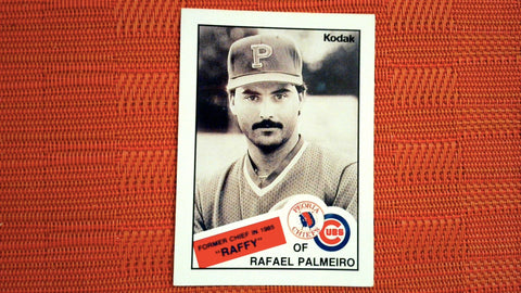 1988 Peoria Chiefs #23 Rafael Palmeiro Baseball Default Title