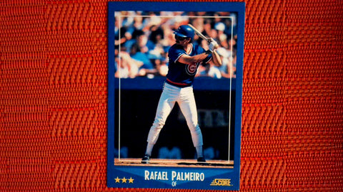 1988 Score  #186 Rafael Palmeiro Default Title