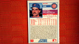 1988 Score  #186 Rafael Palmeiro Default Title