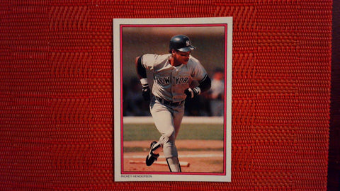 1988 Topps All Star Set Collector's Edition #25 Rickey Henderson Glossy Send-ins (See Scans) Baseball Default Title