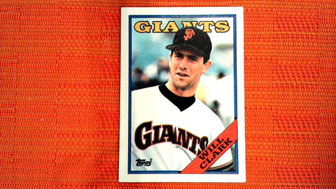 1988 Topps Baseball #350 Will Clark Default Title
