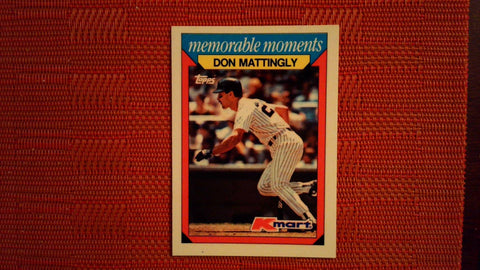 1988 Topps Kmart #15 Don Mattingly Memorable Moments (See Scans) Baseball Default Title