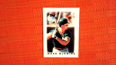 1988 Topps Mini Leaders   #31 Mark McGwire Default Title