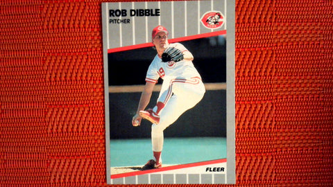 1989 Fleer  #160 Rob Dibble - Rookie Default Title