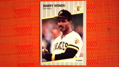 1989 Fleer  #202 Barry Bonds Default Title