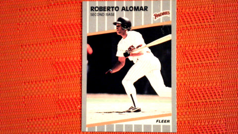 1989 Fleer  #299 Roberto Alomar - Rookie Default Title