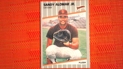 1989 Fleer  #300 Sandy Alomar - Rookie Default Title