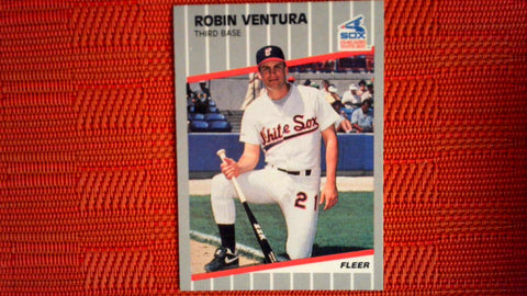 1989 Fleer  #U-23 Robin Ventura - Rookie Default Title