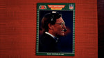 1989 Pro Set Rookie #181 Marty Schottenheimer Football Default Title
