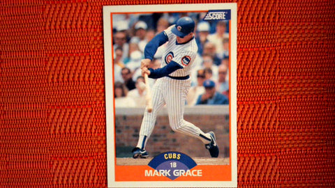 1989 Score  #362 Mark Grace Default Title