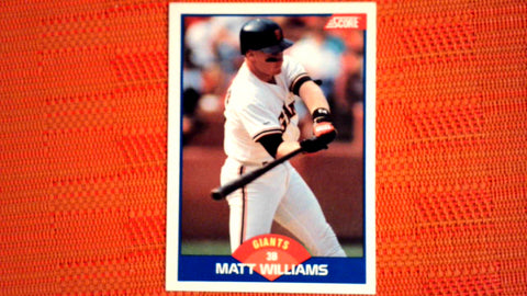 1989 Score  #612 Matt Williams Default Title