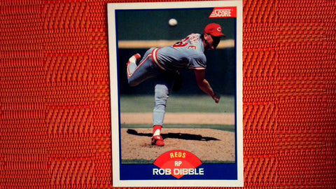 1989 Score  #618 Rob Dibble - Rookie Default Title