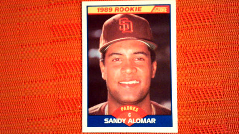 1989 Score 1989 Rookie #630 Sandy Alomar - Rookie Default Title