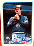 1989 Topps  #567 David Wells- Rookie Default Title