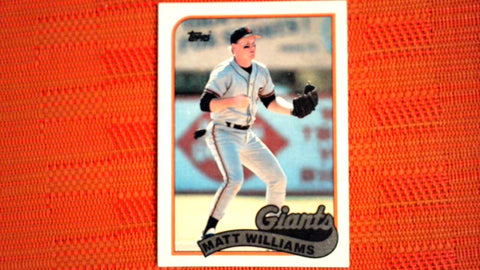 1989 Topps  #628 Matt Williams Default Title